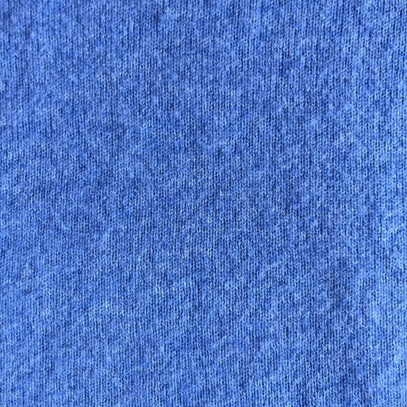 100% Cashmere Sweater in Sky Blue Size Large Soft Luxury Knit Capsule Wardrobe - Picture 3 of 5